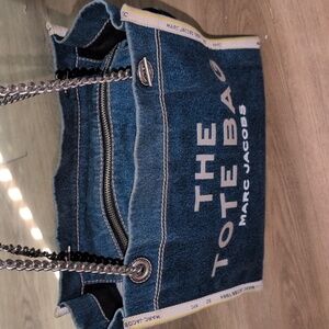 EUC Marc Jacobs Navy Blue Tote Bag